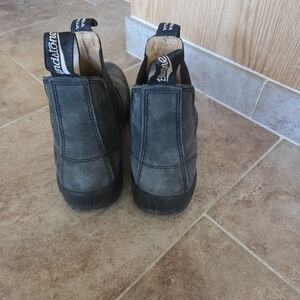 Blundstone Men's Black Chelsea Boot - Classic Slip-On Work & Casual Womens Sz 8